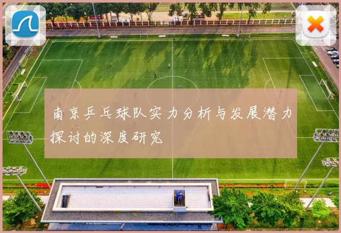 南京乒乓球队实力分析与发展潜力探讨的深度研究