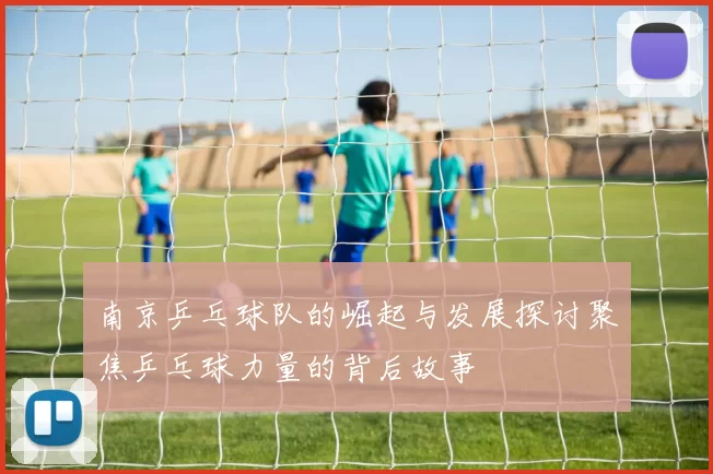 南京乒乓球队的崛起与发展探讨聚焦乒乓球力量的背后故事
