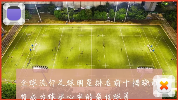 全球流行足球明星排名前十揭晓谁将成为球迷心中的最佳球员